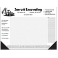 50 Sheet Deluxe Desktop Pad w/ Grid and Side Notes